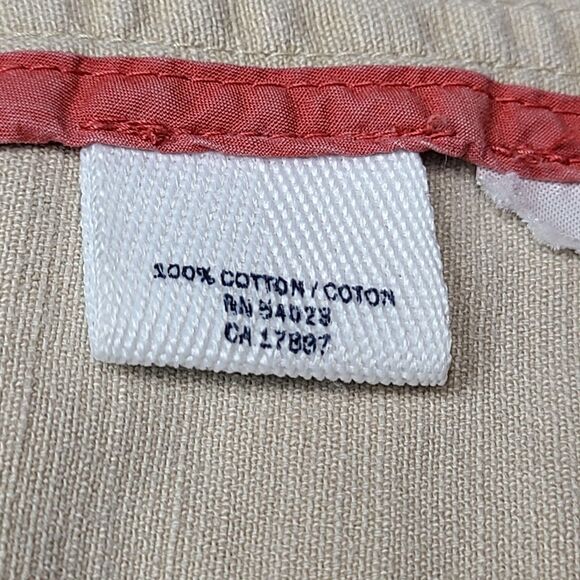 Old Navy Trench Coat Womens XS Beige Khaki Belted Double Breasted Cotton Classic - Picture 7 of 9